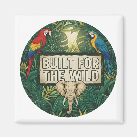 Built for the Wild マグネット (正面)