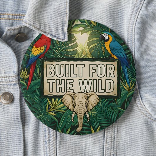 Built for the Wild 缶バッジ (インサイチュ)
