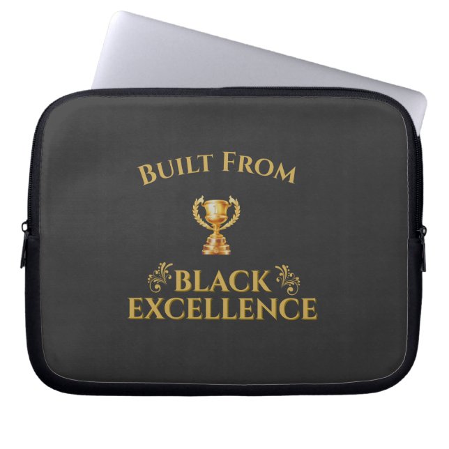 Built From Black Excellence Legacy  ラップトップスリーブ (正面)