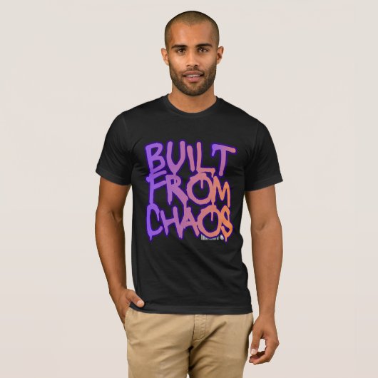 Built From Chaos Graffiti Tシャツ (正面フル)