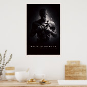 Built In Silence - Motivational Silent Power ポスター (キッチン)