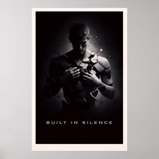 Built In Silence - Motivational Silent Power ポスター (正面)