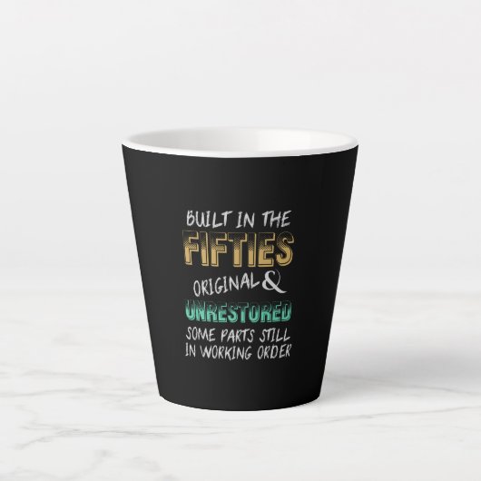 Built in the fifties カフェラテマグ (正面)
