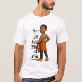 Built like A King,Pixarstyle 3d Tシャツ