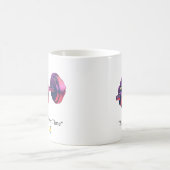 Built Over Time Motivational Dumbbell Coffee Mug – モーフィングマグカップ (中央)