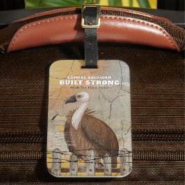 Built Strong オリジナル ラゲッジタグ