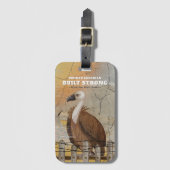 Built Strong Personalized  ラゲッジタグ (正面縦)