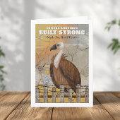 Built Strong Personalized Encouragement Card カード