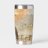 Built Strong Personalized Insulated Tumbler For Me 保温保冷タンブラー (背面)