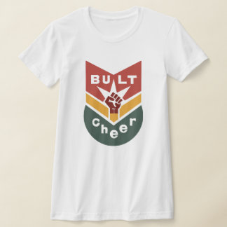 BUILT TO CHEER Raised-Fist Badge Tシャツ
