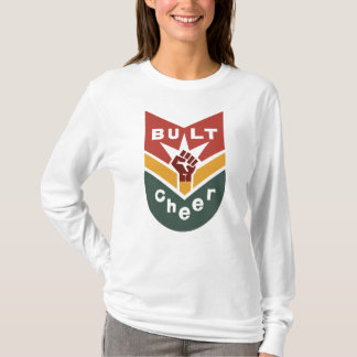 BUILT TO CHEER Raised-Fist Badge Tシャツ