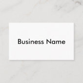 Buisiness基本的なカード 名刺 (正面)
