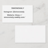 Buissnessカード 名刺 (正面/裏面)