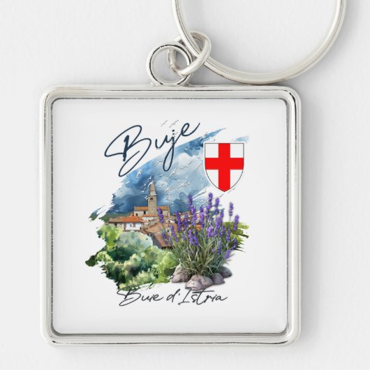 Buje Croatia キーホルダー (正面)