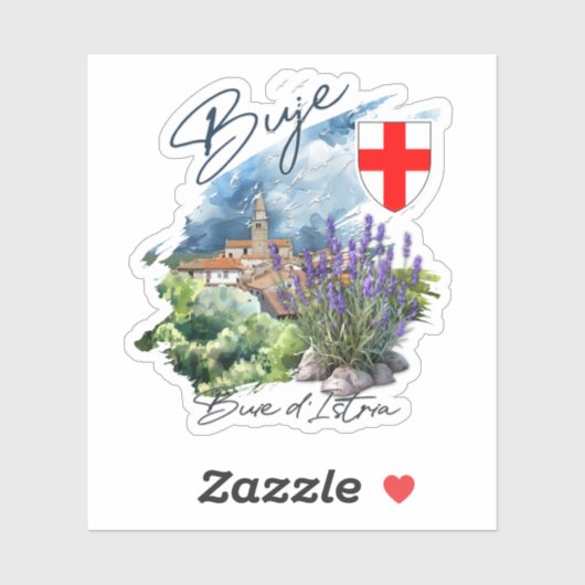 Buje Croatia シール (シート)