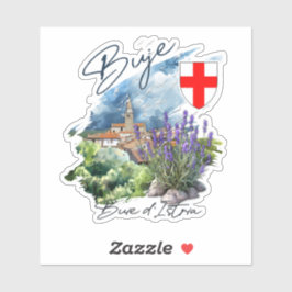Buje Croatia シール