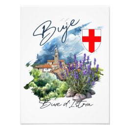 Buje Croatia フォトプリント