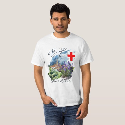 Buje Croatia Tシャツ (正面フル)