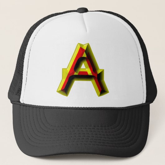 BujetoのアルファベットA キャップ (正面)