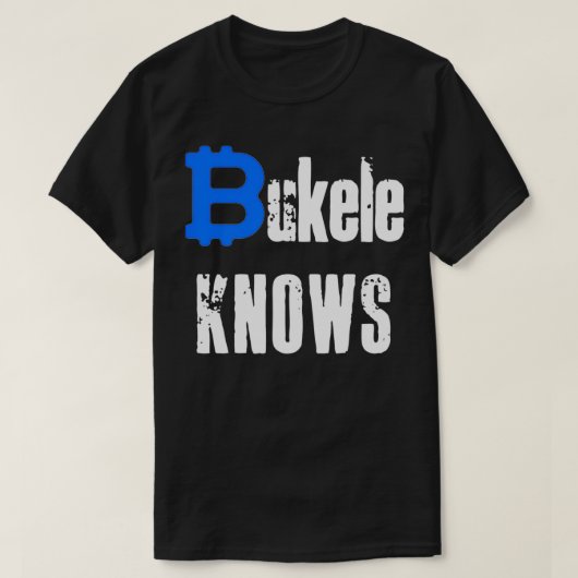 Bukele Know Bitcoin Para El Salvador Premium Tシャツ (デザイン正面)