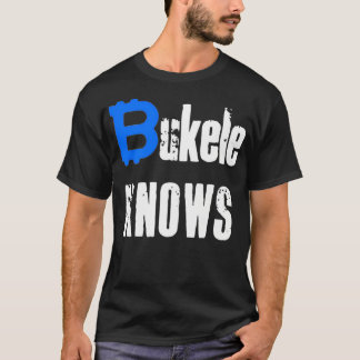 Bukele Know Bitcoin Para El Salvador Premium Tシャツ