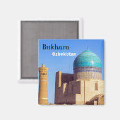Bukhara, Uzbekistan -  Kalyan mosque マグネット (正面/裏面)