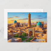 Bukhara Uzbekistan Travel ポストカード (正面/裏面)