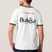 Bukisa媒体の袖 Tシャツ (裏面フル)