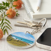 Bukit Merese Lombok Coastal View Keychain キーホルダー (正面右)