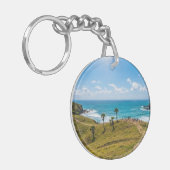 Bukit Merese Lombok Coastal View Keychain キーホルダー (正面左)