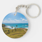 Bukit Merese Lombok Coastal View Keychain キーホルダー (裏面)