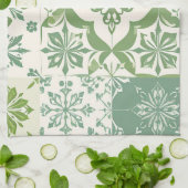 Buko Pandan Green  キッチンタオル (折り畳み)