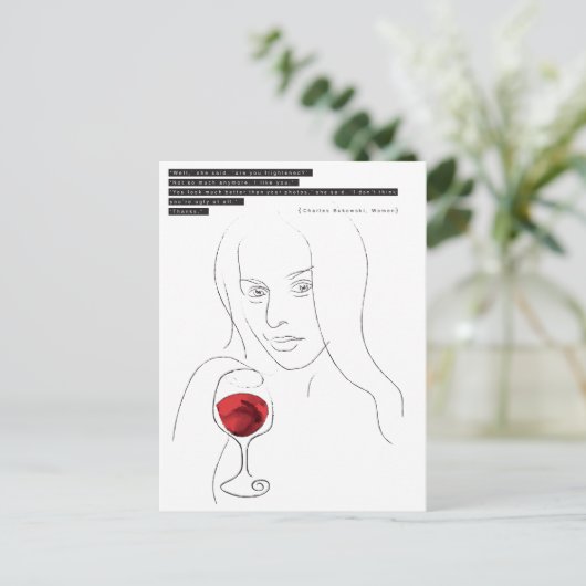 Bukowskiポストカード ポストカード (スタンド正面)