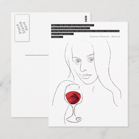 Bukowskiポストカード ポストカード (正面/裏面)