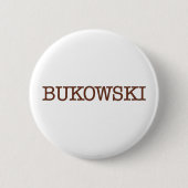 Bukowski 缶バッジ (正面)