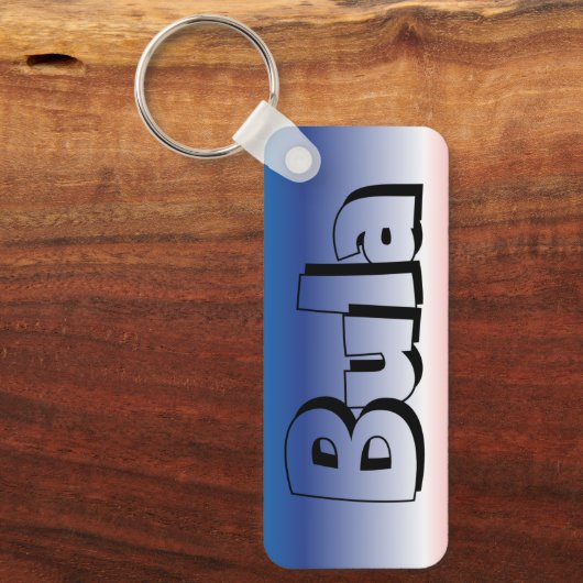 "Bula - Fiji Keychain" キーホルダー (正面)