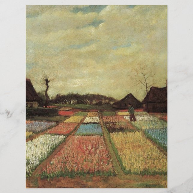 Bulb Fields by Vincent vanゴッホ. (正面)
