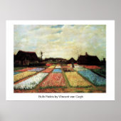 Bulb Fields by Vincent vanゴッホ. ポスター (正面)