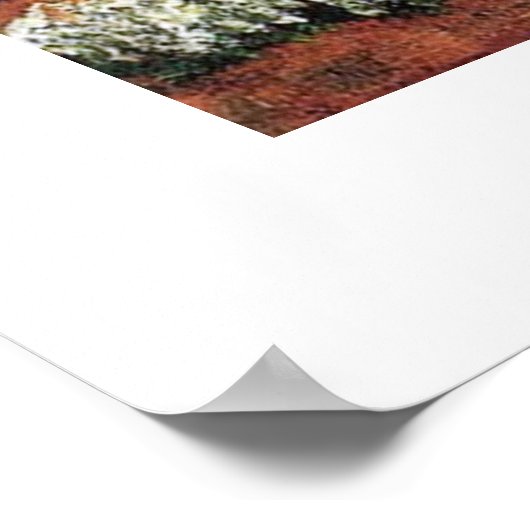 Bulb Fields by Vincent vanゴッホ. ポスター (角)