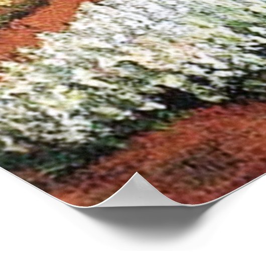 Bulb Fields by Vincent vanゴッホ. ポスター (角)