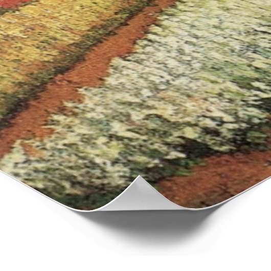 Bulb Fields by Vincent vanゴッホ ポスター (角)