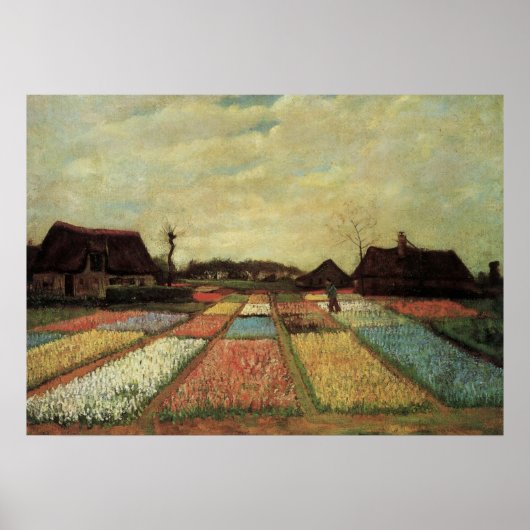 Bulb Fields by Vincent vanゴッホ ポスター (正面)