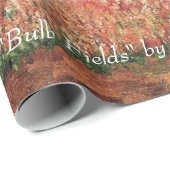 Bulb Fields by Vincent vanゴッホ.ヴィンテージフローラ ラッピングペーパー (ロールコーナー)