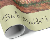 Bulb Fields by Vincent vanゴッホ.ヴィンテージフローラ ラッピングペーパー (ロールコーナー)