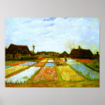 Bulb Fields Holland Van Gogh Fine Art ポスター<br><div class="desc">Bulb Fields, Vincent van Gogh, The Hague April 1883. Oil on canvas on panel, 48 x 65 cm. Washington, National Gallery of Art. F 186, JH 361 Vincent Willem van Gogh (30 March 1853 – 29 July 1890) was a Dutch Post-Impressionist artist. Some of his paintings are now among the...</div>