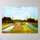 Bulb Fields Holland Van Gogh Fine Art ポスター (正面)