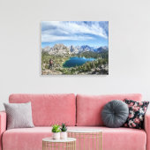 Bulfrog Lake and Kearsarge Pass - Sierra – キャンバス (インサイチュ (リビング))