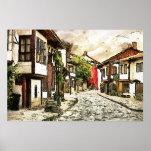 Bulgaria Koprivshtitza ポスター