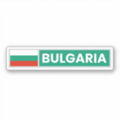 Bulgaria National Flag シール (正面)