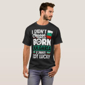 Bulgarian Bulgaria Bulgarian Flag I Just Got Lucky Tシャツ (正面フル)